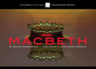 Macbeth full page ad design